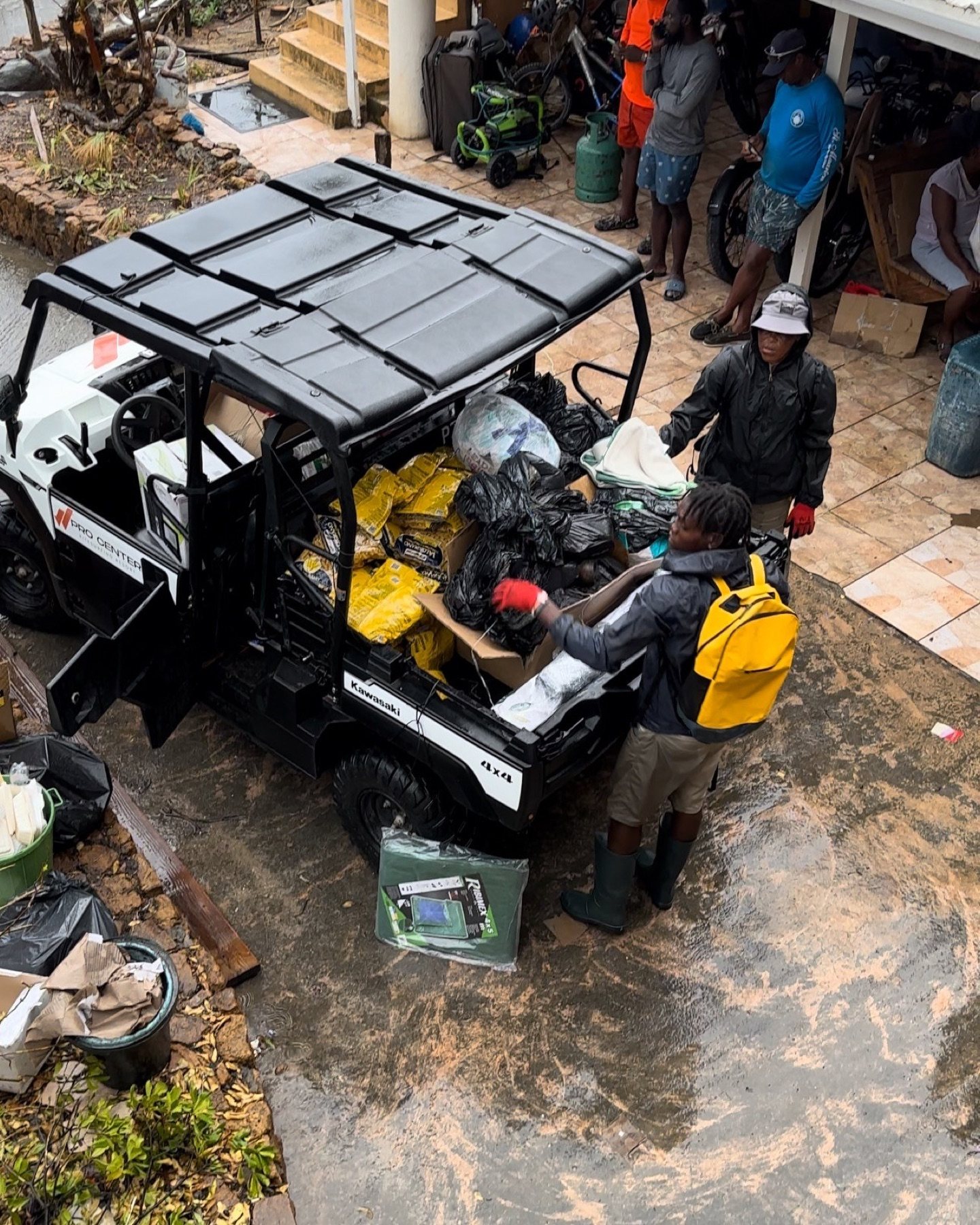 Daily Food & Water Distribution